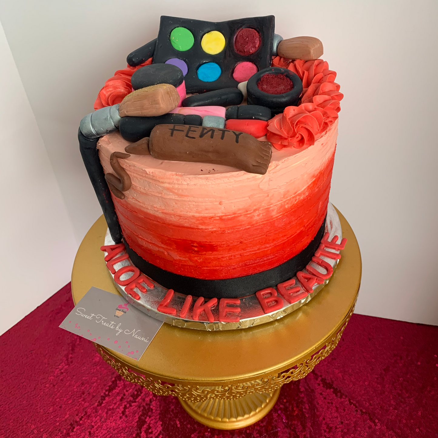 8in Three Layer Round Cake