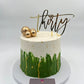 6in Three Layer Round Cake